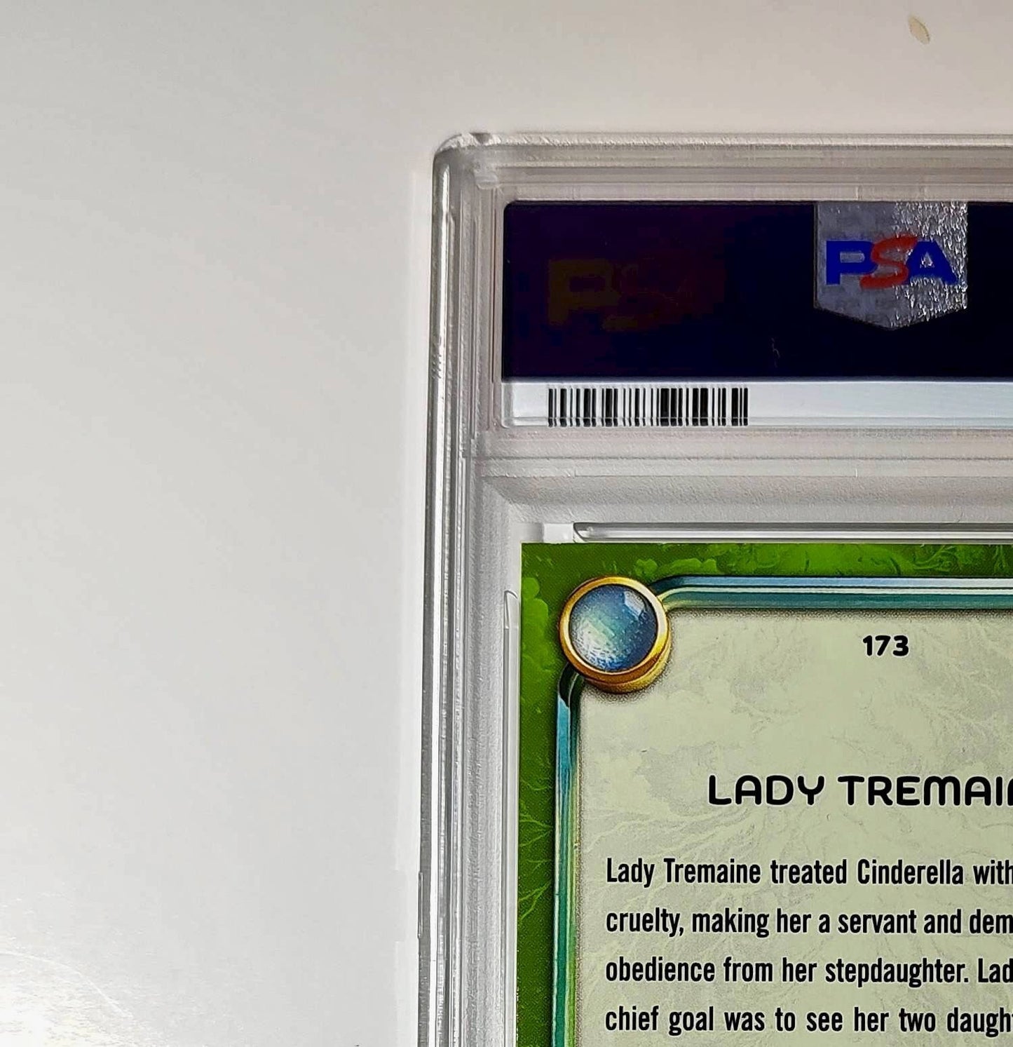 Lady Tremaine 2025 Topps Disney Wonder #173 Card Cinderella PSA 8 NM-MT
