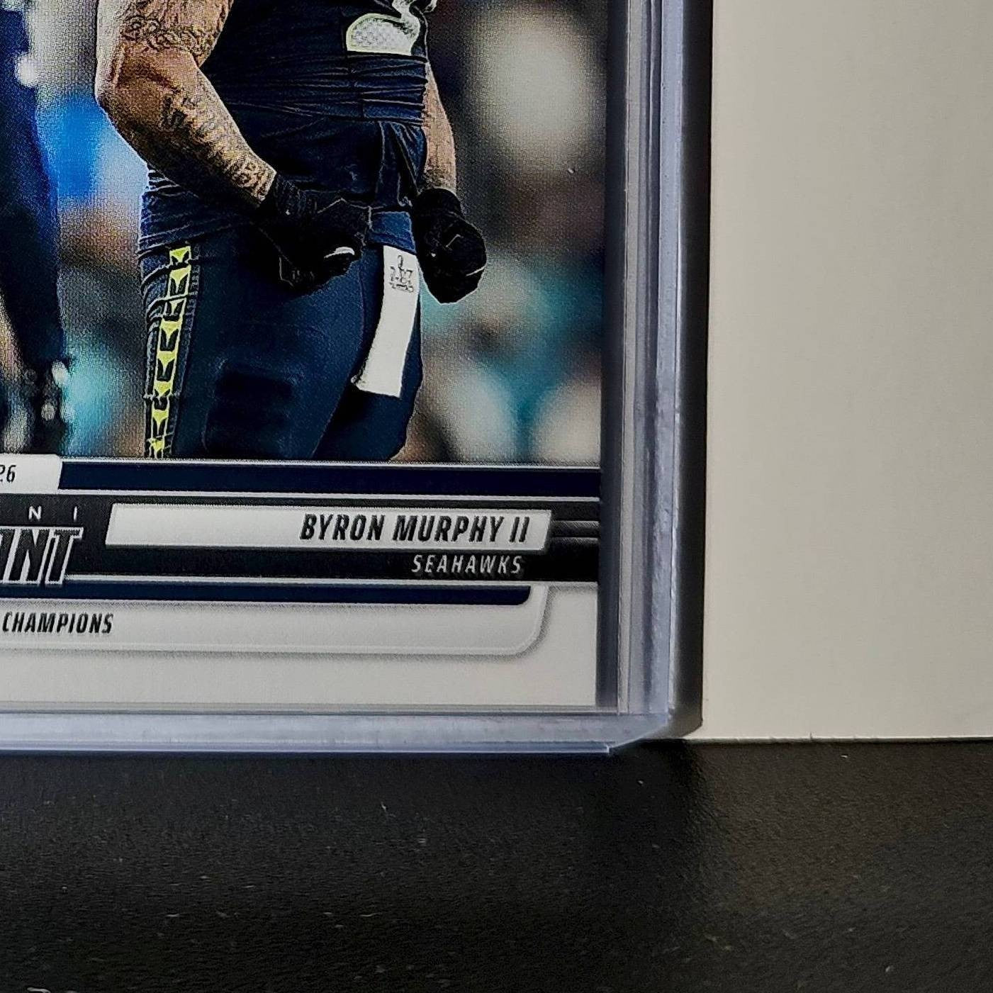 Byron Murphy II 2026 Panini NFL Super Bowl LIX Champions #16 Seattle Seahawks