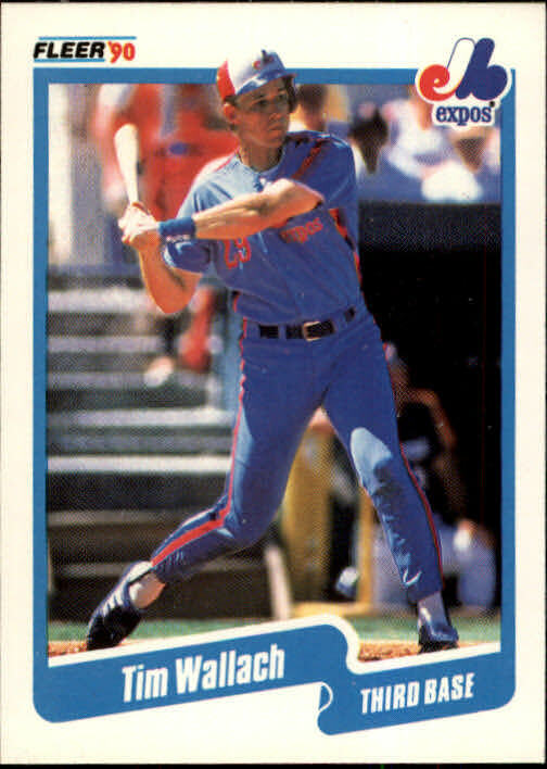 1990 Tim Wallach Fleer Baseball Card #364