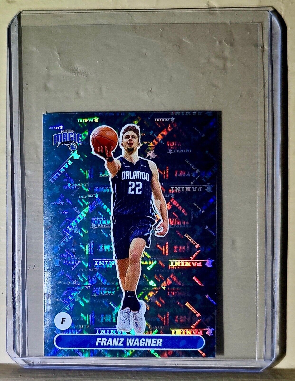 2023-24 Franz Wagner Panini NBA Basketball #244 Sticker Orlando Magic