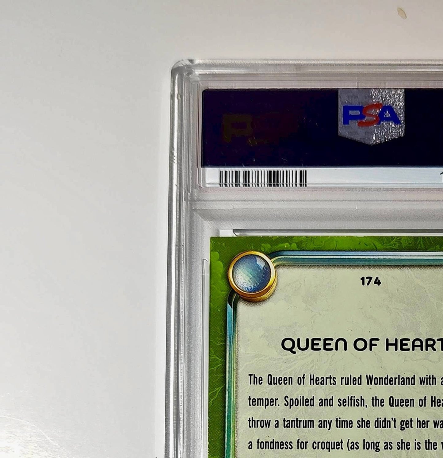 Queen of Hearts 2025 Topps Disney Wonder #174 Card Alice in Wonderland PSA 10