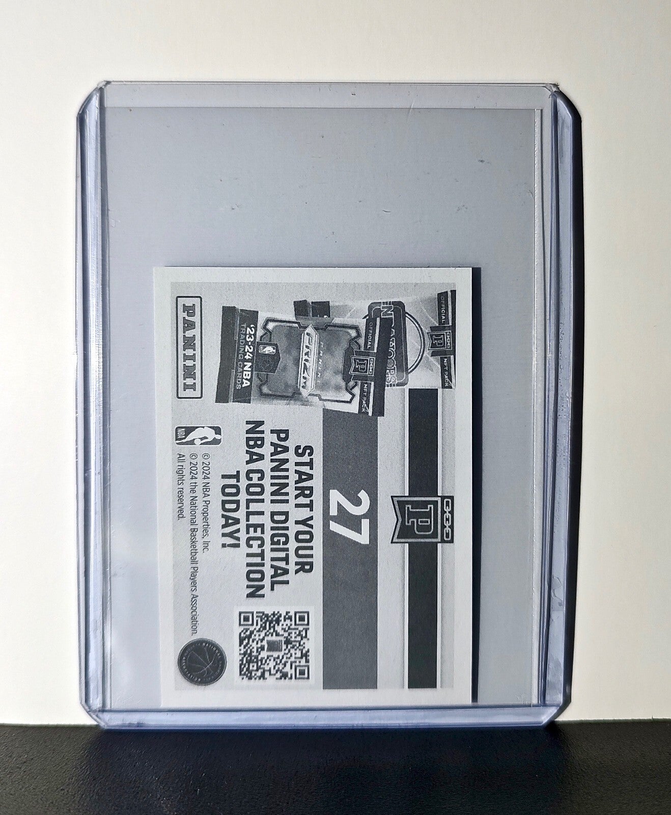 2023-24 NBA Champions 2024-25 Panini NBA #27 Sticker Card