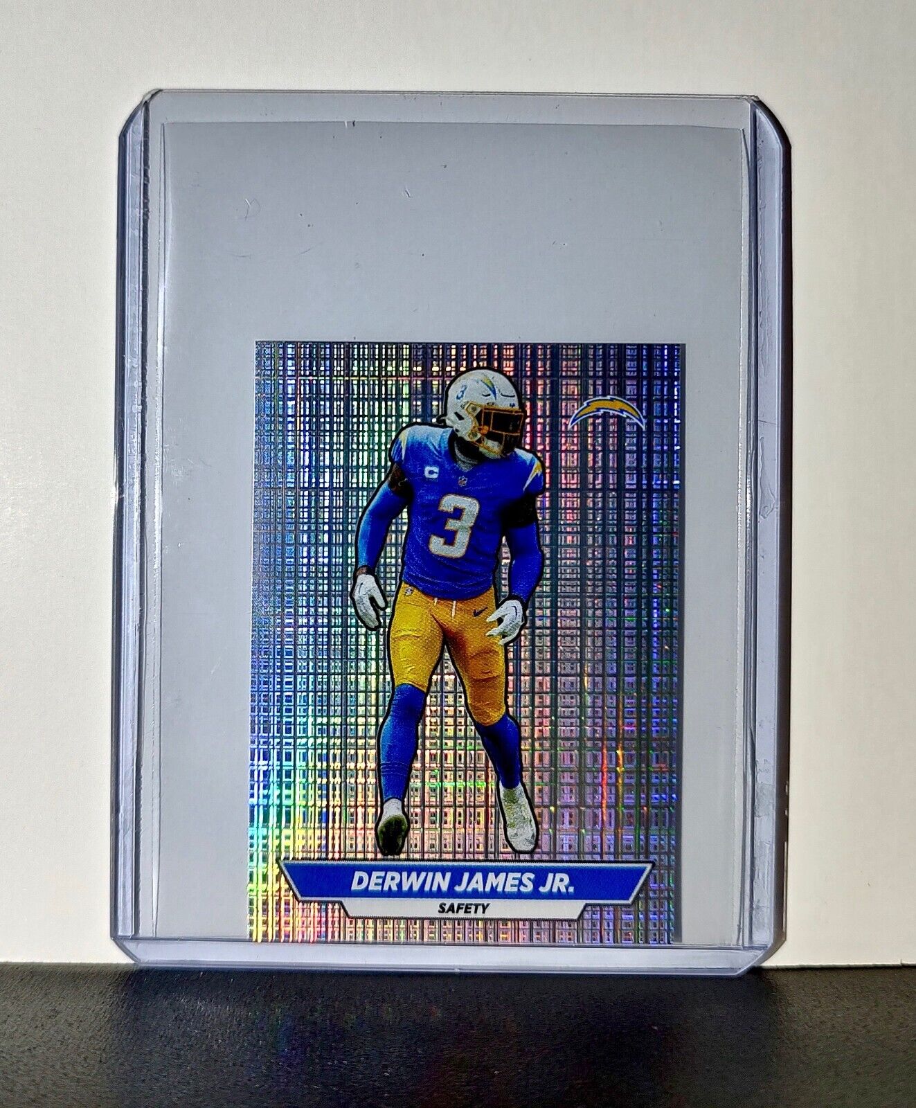 Derwin James Jr. 2024 Panini NFL Sticker #282 Foil Los Angeles Chargers
