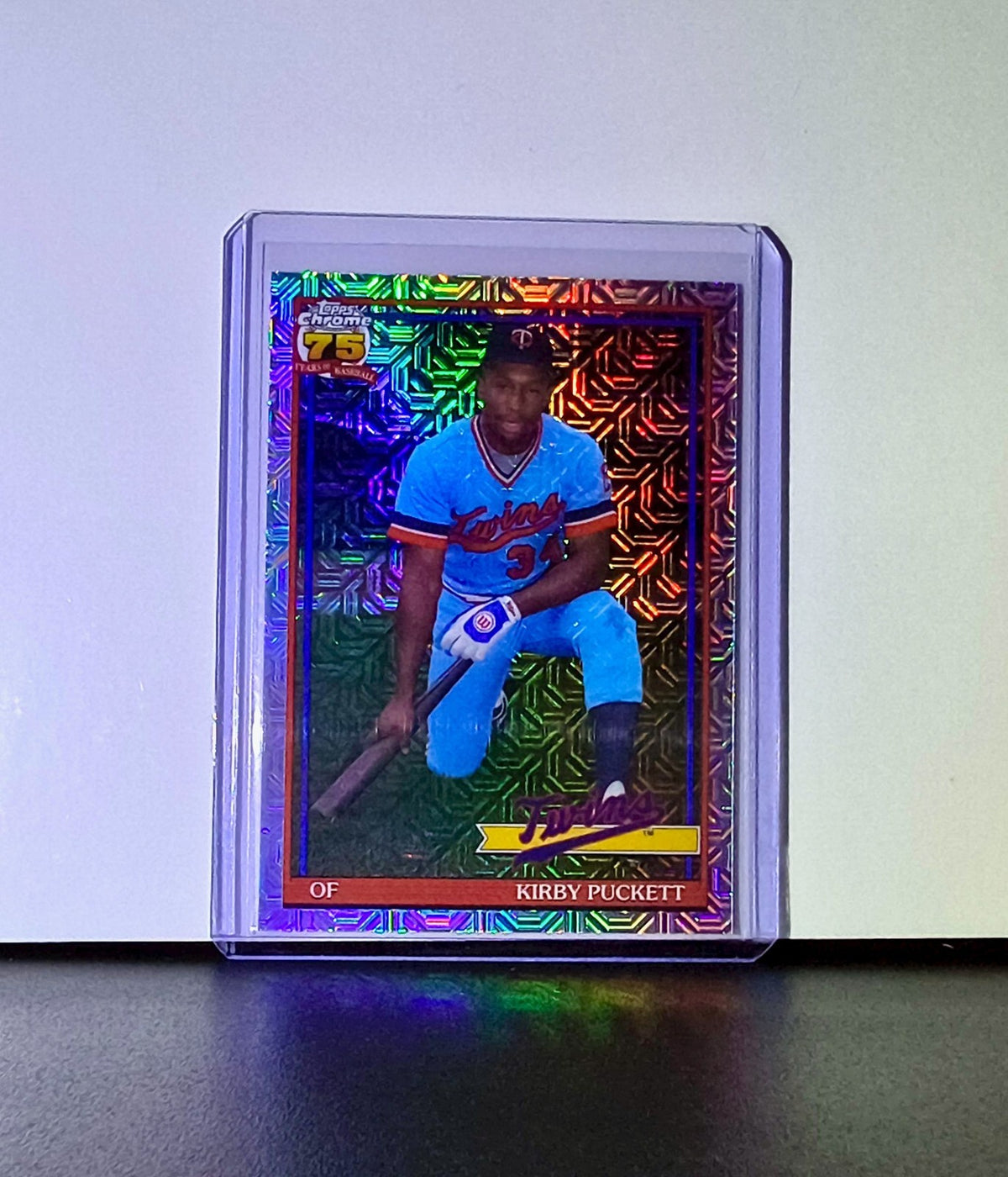 Kirby Puckett 2026 Topps Update 1991 Chrome Retro MLB #U91C-69 Card Twins