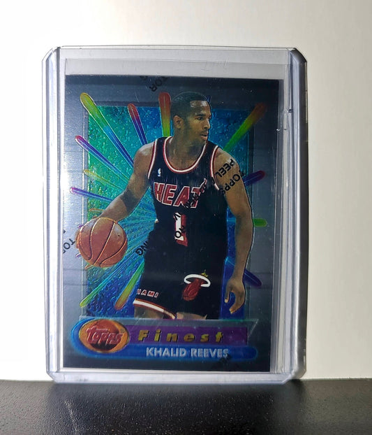 Khalid Reeves Rookie 1994-95 Topps Finest #303 Card