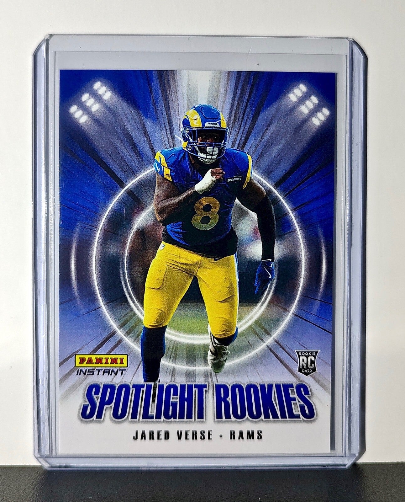 Jared Verse Rookie 2024 Panini Spotlight Rookies NFL #34 Card Rams 1 of 1426