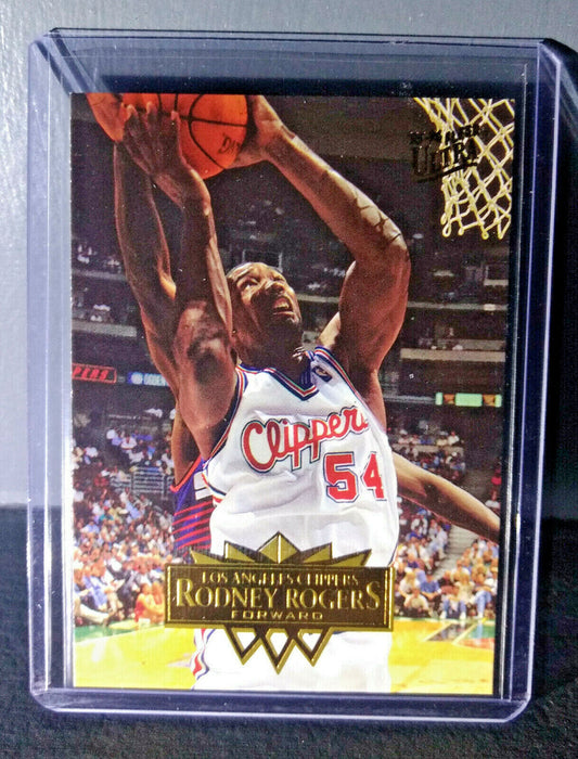 1995-96 Rodney Rogers Fleer Ultra #223 Basketball Card