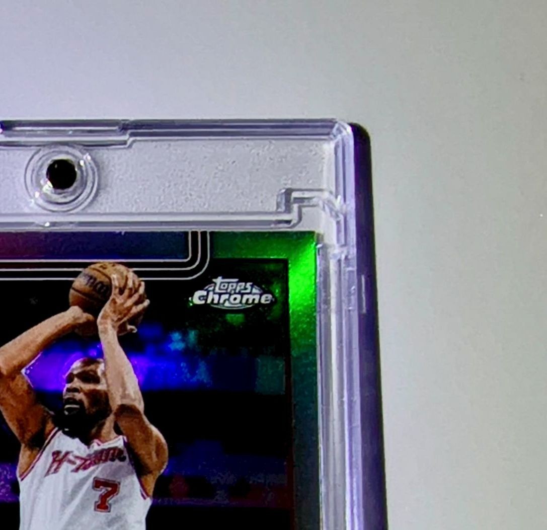 Kevin Durant 2025-26 NBA Topps Chrome Update #23 Refractor Card Houston Rockets