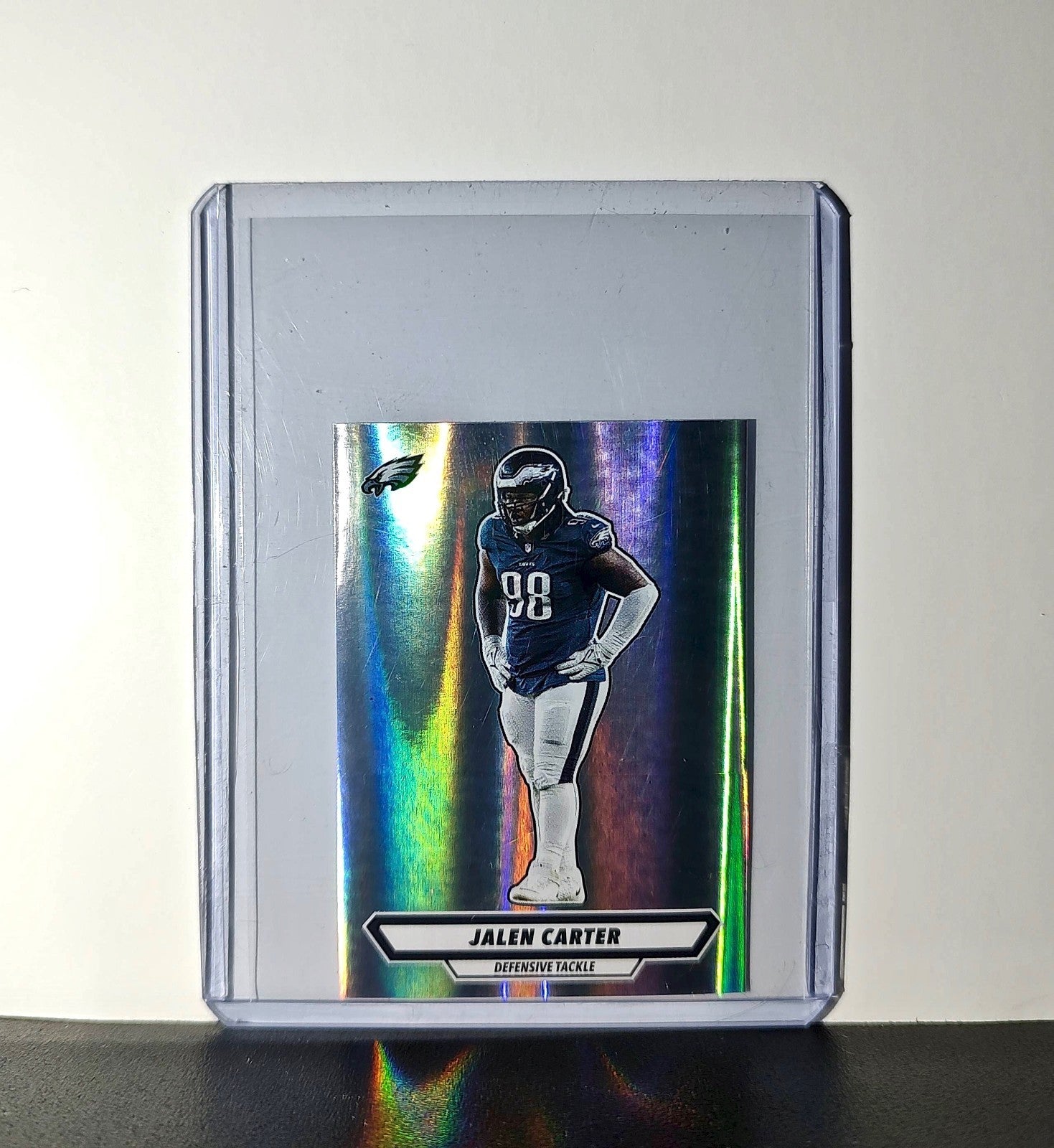 Jalen Carter 2025 Panini NFL #331 Foil Sticker Eagles