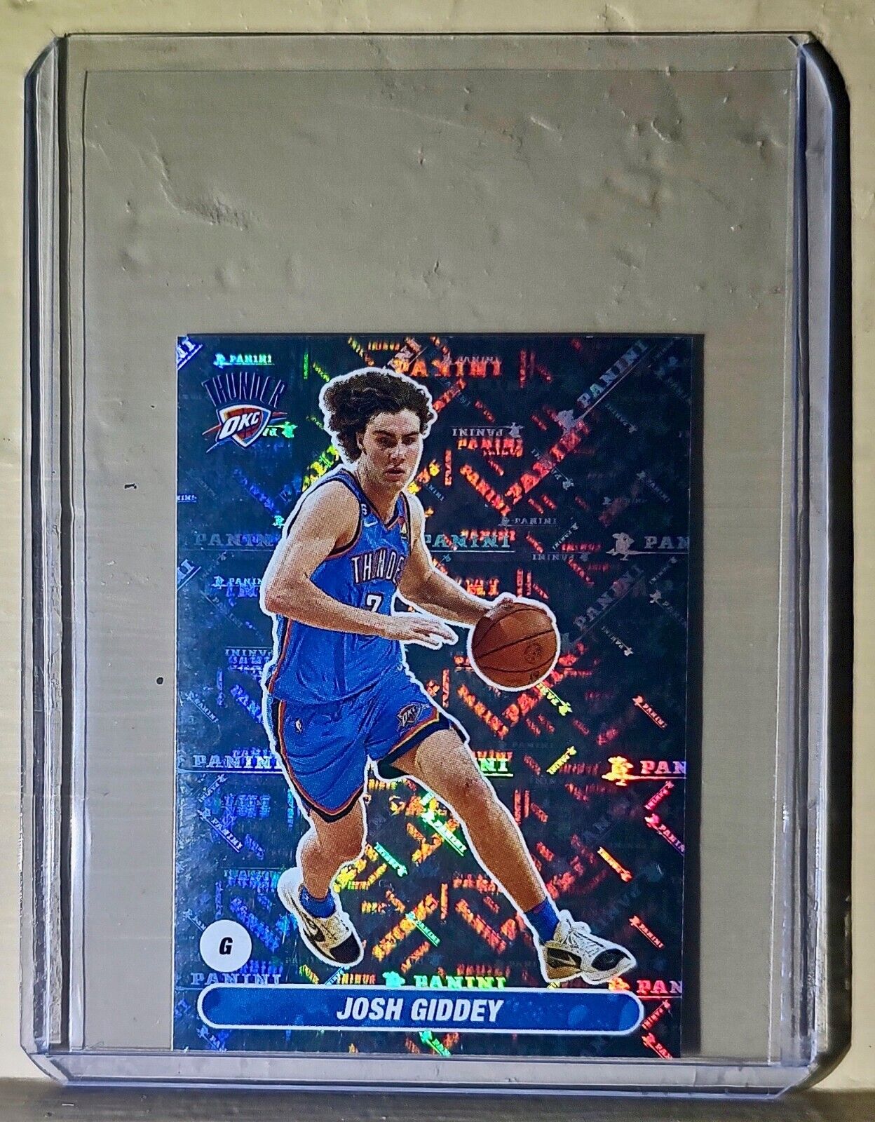 2023-24 Josh Giddey Panini NBA Basketball #414 Sticker Oklahoma City Thunder