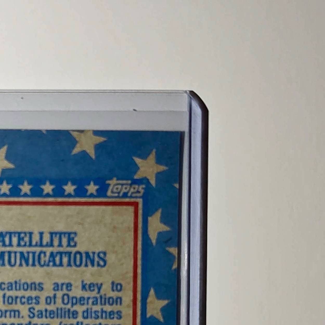 Satellite Communications 1991 Topps Desert Storm #173 Card