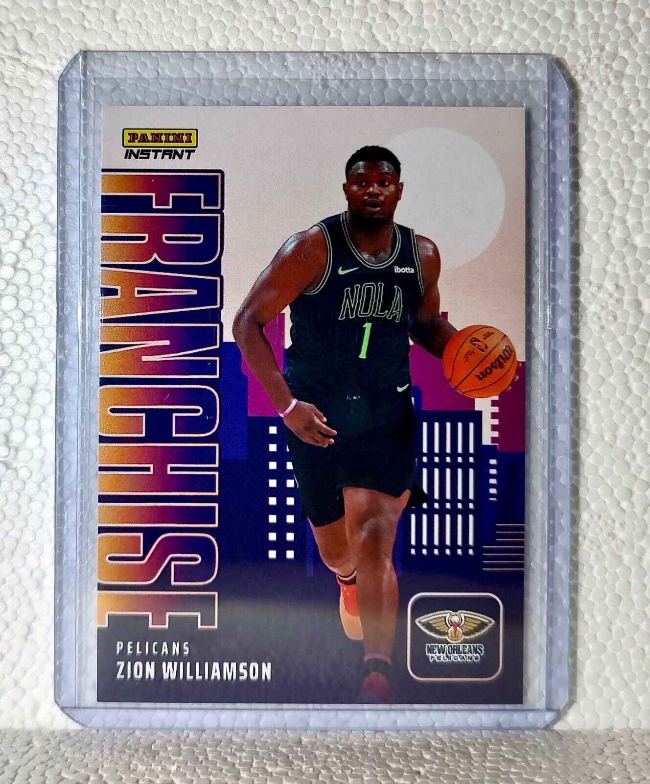 Zion Williamson 2023-24 NBA #20 Franchise Basketball Card Pelicans 1/485