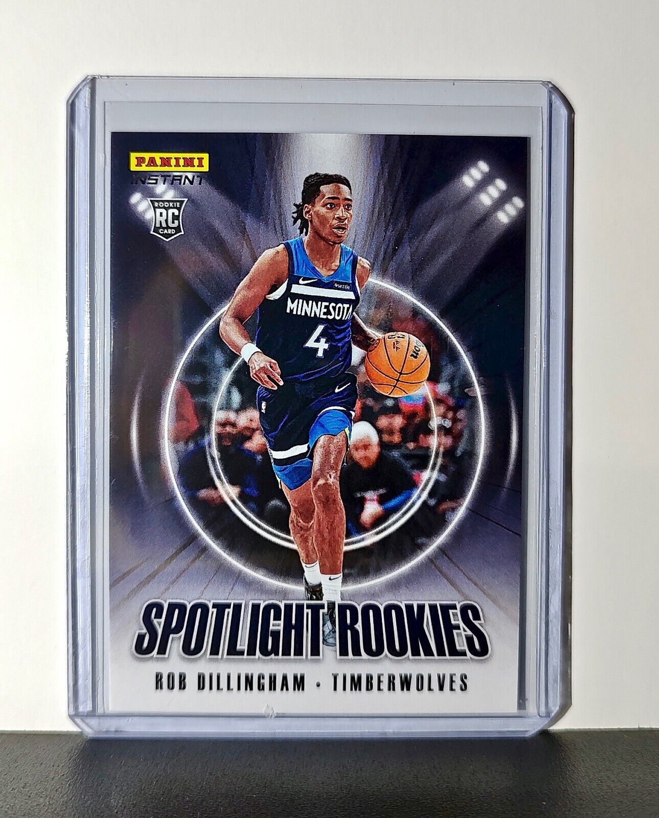 Rob Dillingham Rookie 2024-25 Panini Spotlight Rookies NBA #8 Wolves 1 of 170