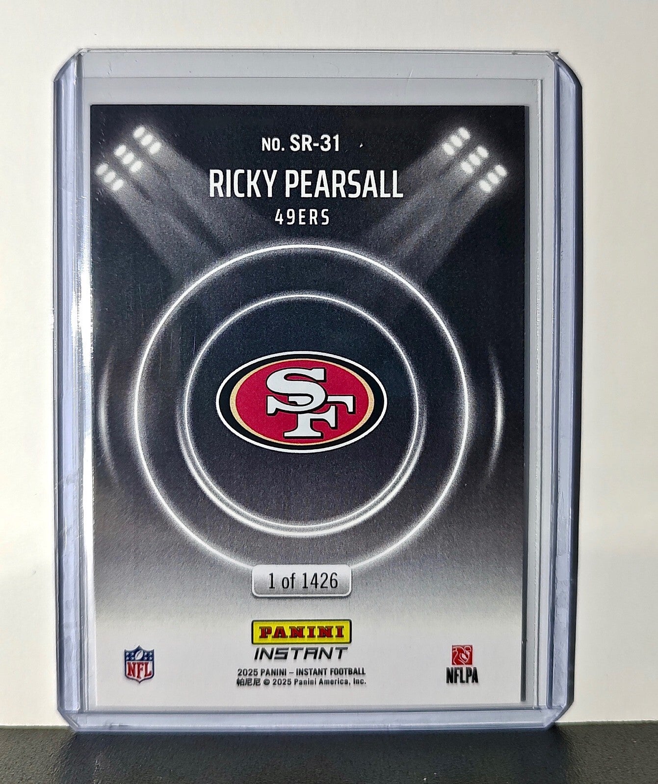 Ricky Pearsall Rookie 2024 Panini Spotlight Rookies NFL #31 49ers 1 of 1426
