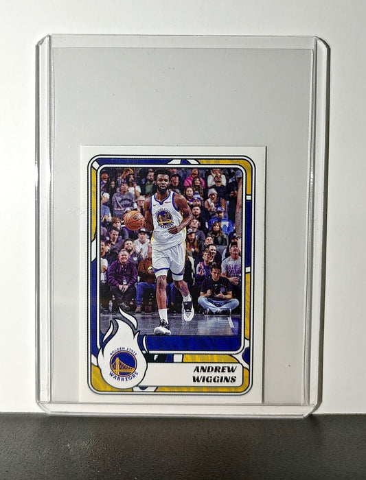 Andrew Wiggins 2024-25 Panini NBA #322 Sticker Card Golden State Warriors