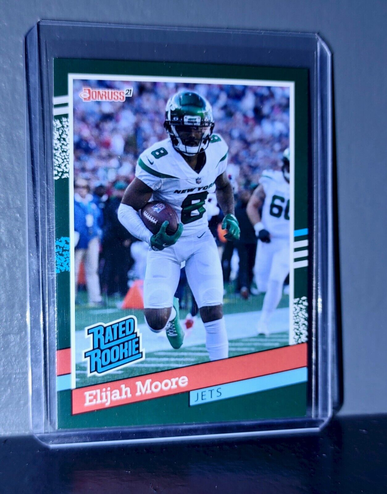 Elijah Moore 2021 Panini NFL Rated Rookie Retro #14 Rookie Card 1/2231