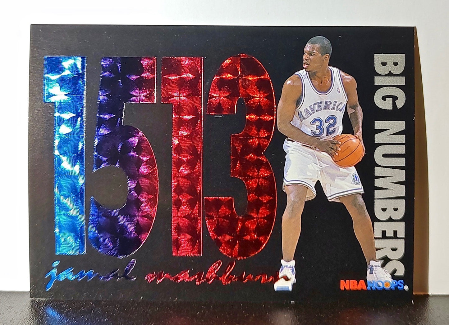 1994-95 Skybox NBA Hoops Big Numbers Cards Set of 12 with Acrylic Display