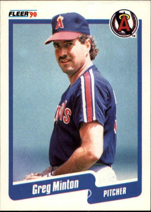 1990 Greg Minton Fleer Baseball Card #140