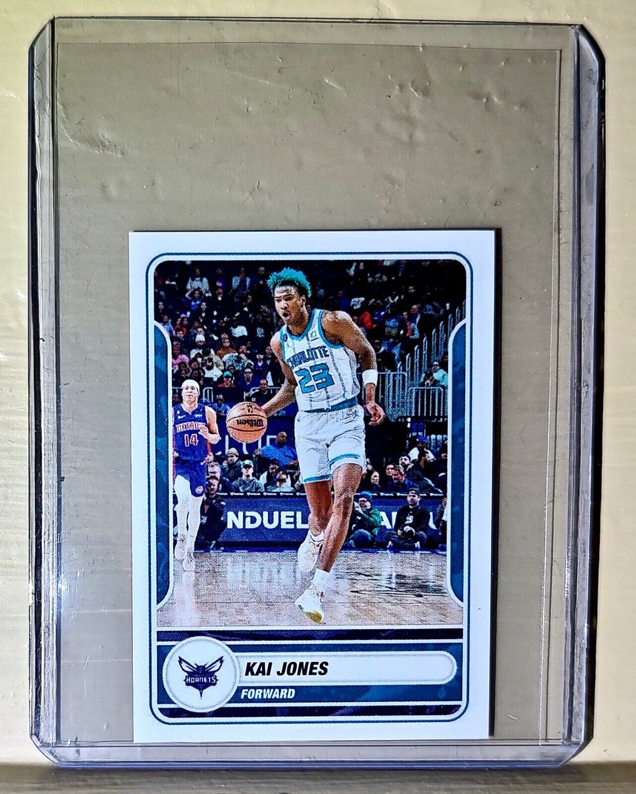 2023-24 Kai Jones Panini NBA Basketball #150 Sticker Charlotte Hornets