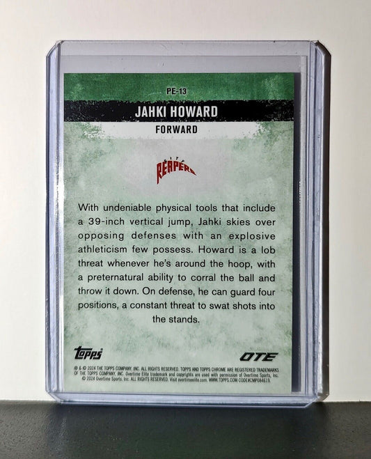 Jahki Howard 2023-24 Topps Chrome Overtime #PE-13 Card City Reapers