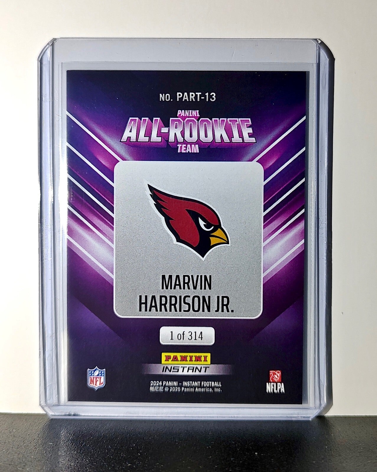 Marvin Harrison Jr. Rookie 2024 Panini NFL #13 All-Rookie Cardinals​ 1 of 314