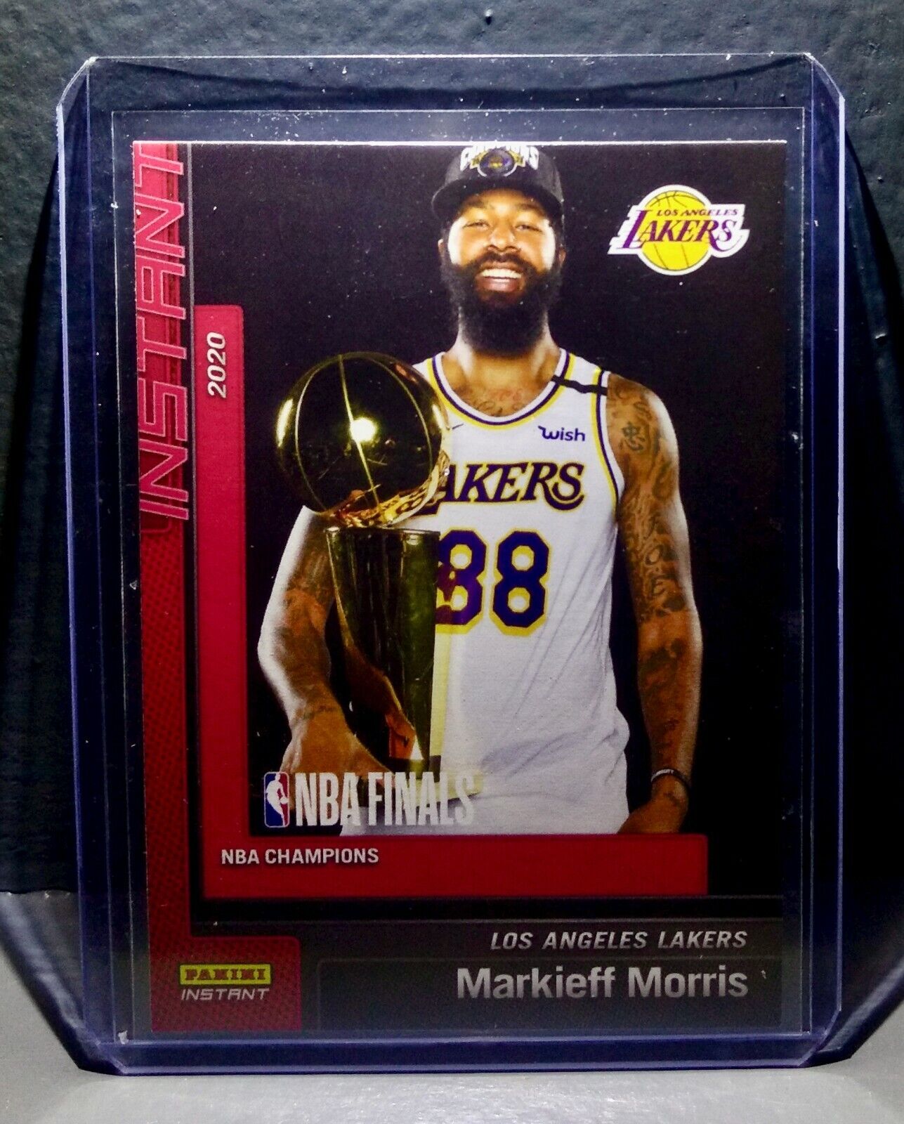 Markieff Morris 2020 Panini LA Lakers NBA Champions #16 Basketball Card