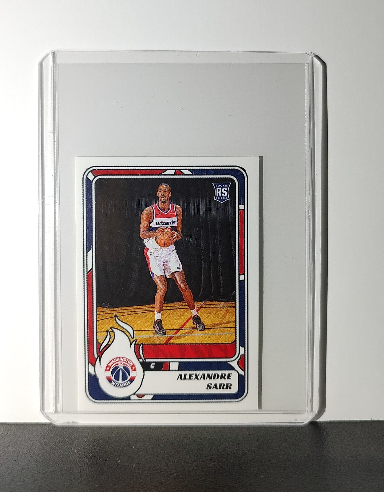 Alexandre Sarr 2024-25 Panini NBA #287 Sticker Card Washington Wizards