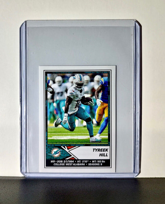 Tyreek Hill 2024 Panini NFL Sticker #62 Miami Dolphins