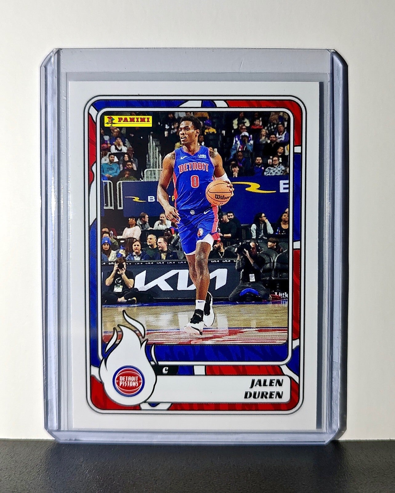 Jalen Duren 2024-25 Panini NBA #50 Sticker Card Detroit Pistons