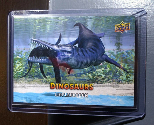 2015 Upper Deck Dinosaurs Liopleurodon #105 Trading Card