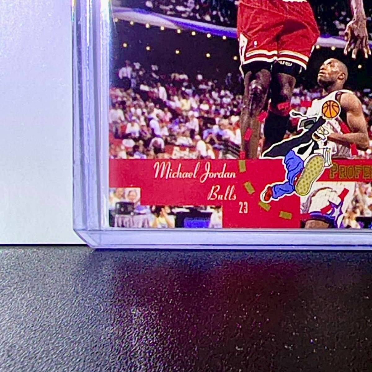 Michael Jordan 1995-96 Collector's Choice #195 Basketball Card Chicago Bulls