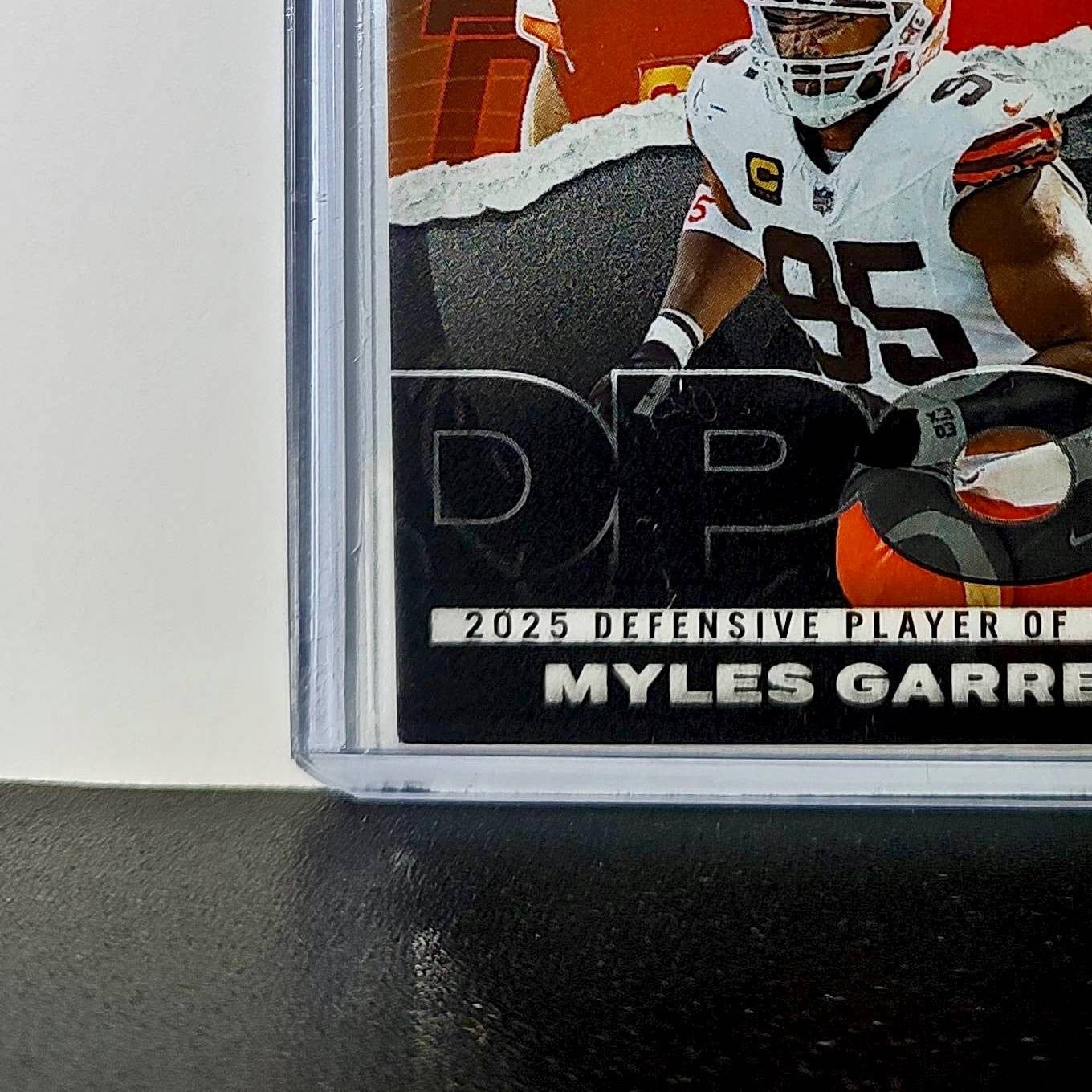 Myles Garrett 2025 Panini NFL Defensive Player of the Year Card Browns 1 of 449