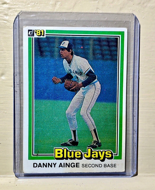 Dan Ainge 1981 Donruss MLB #569 Baseball Card Toronto Blue Jays