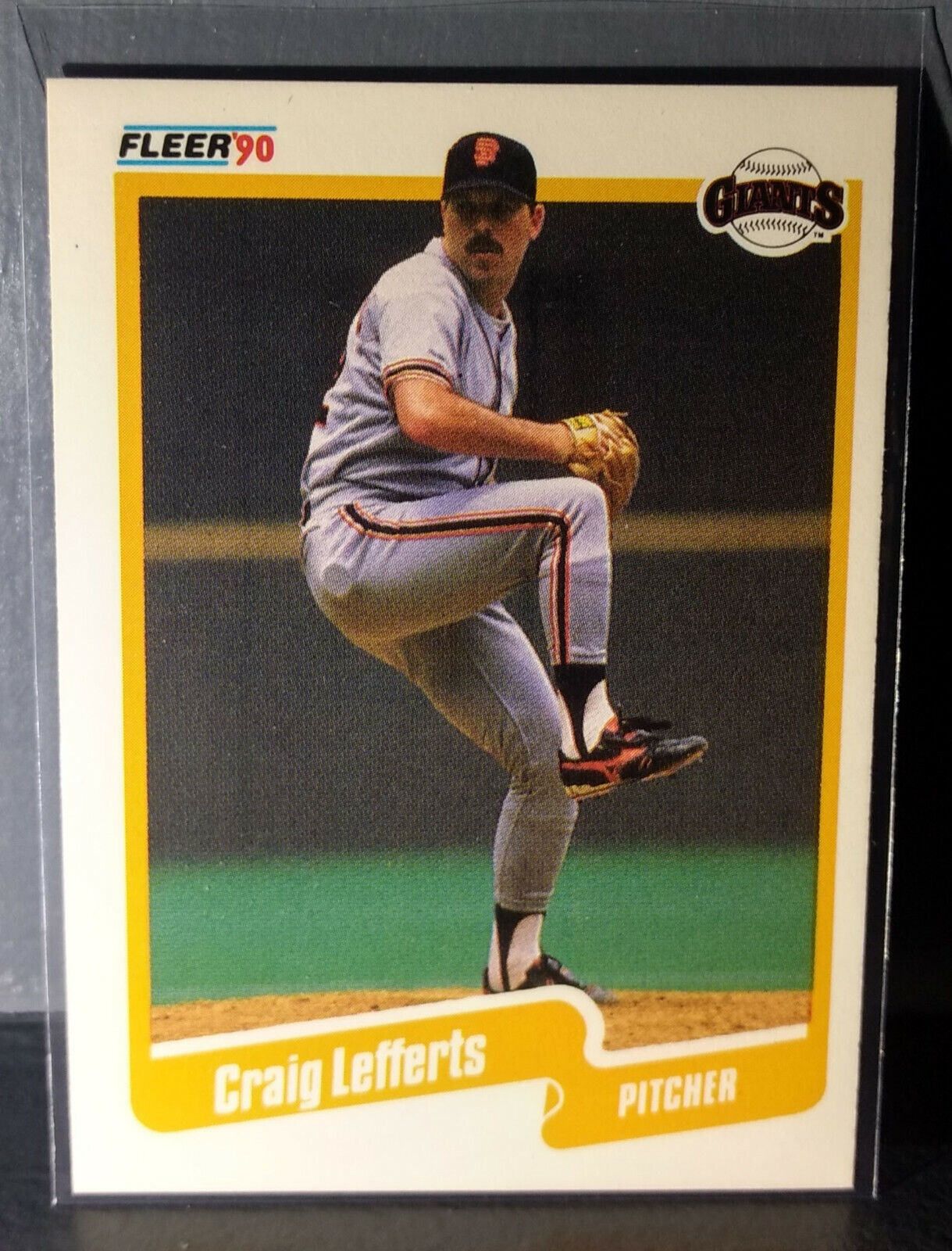 1990 Craig Lefferts Fleer Baseball Card #60