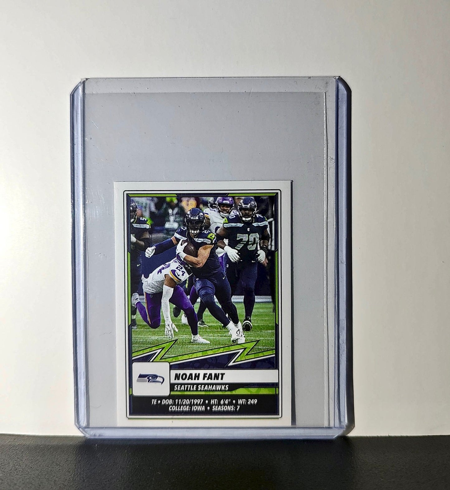 Noah Fant 2025 Panini NFL #542 Sticker Seattle Seahawks