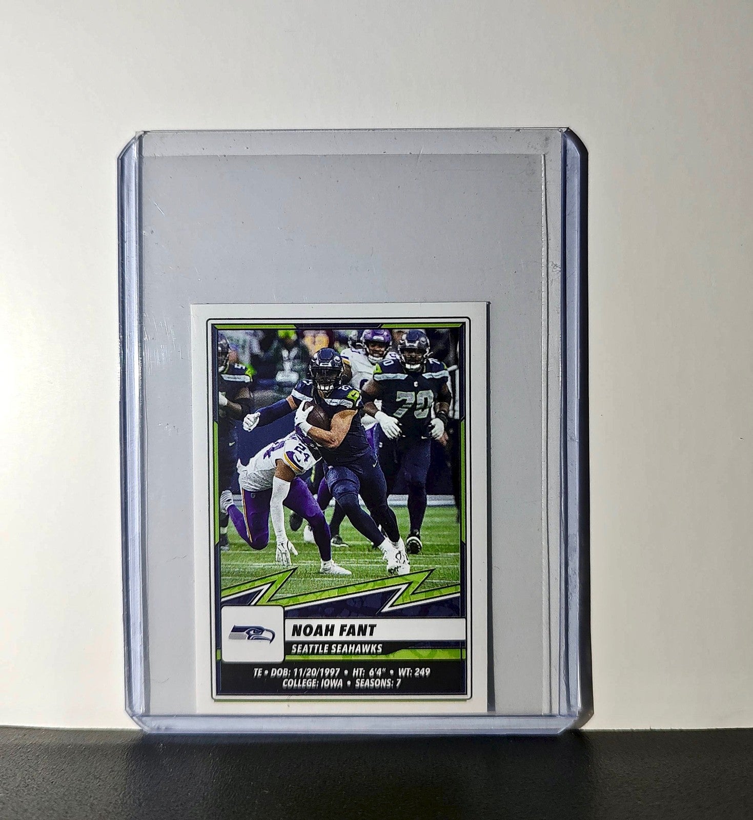 Noah Fant 2025 Panini NFL #542 Sticker Seattle Seahawks