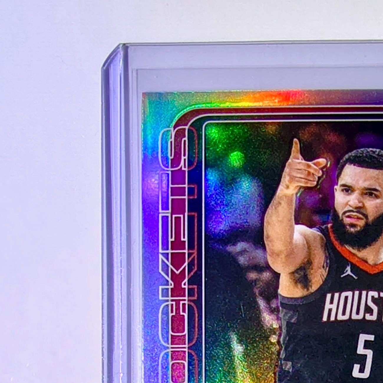 Fred VanVleet 2025-26 NBA Topps Chrome Update Refractor #61 Card Houston Rockets