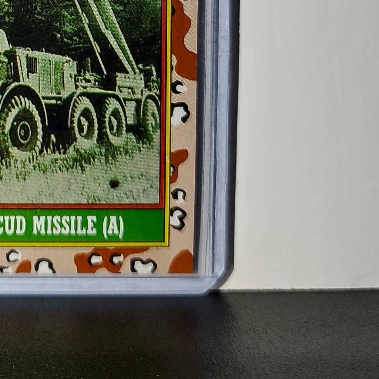 SCUD Missile (A) 1991 Topps Desert Storm #50 Card
