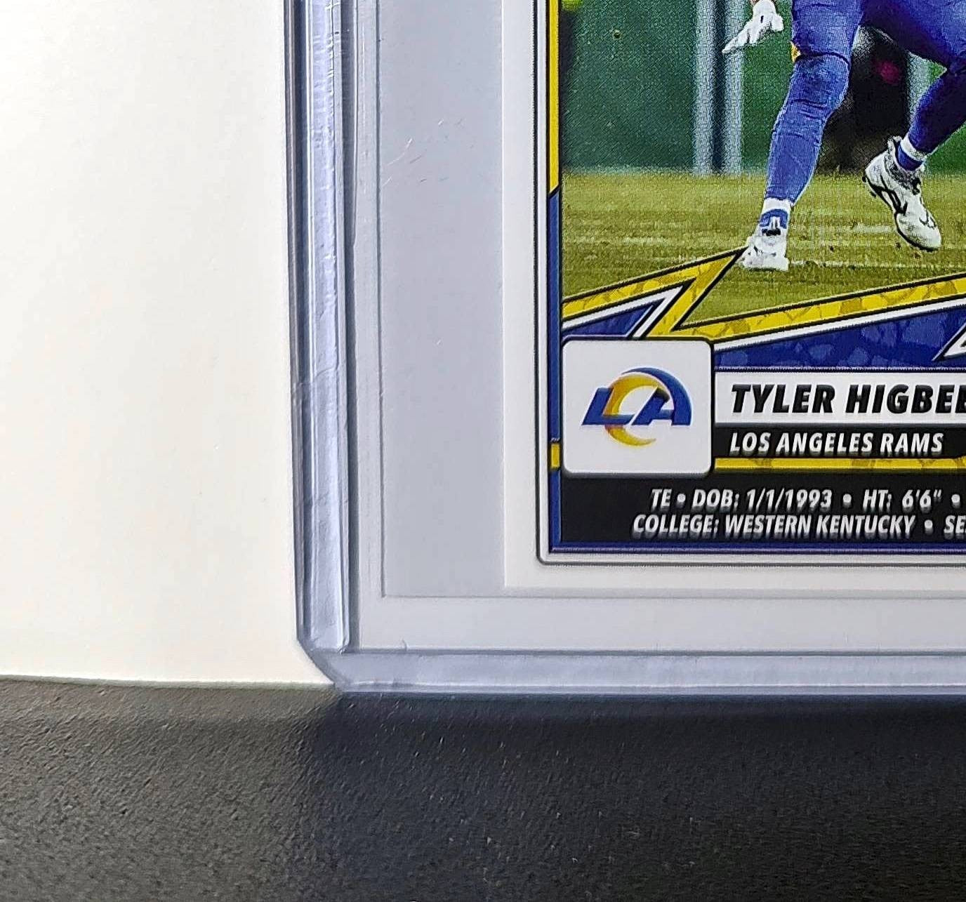 Tyler Higbee 2025 Panini NFL #510 Sticker Los Angeles Rams