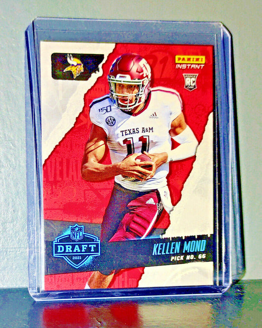 Kellen Mond 2021 Panini NFL Instant Draft Night #27 Rookie Card 1 of 823