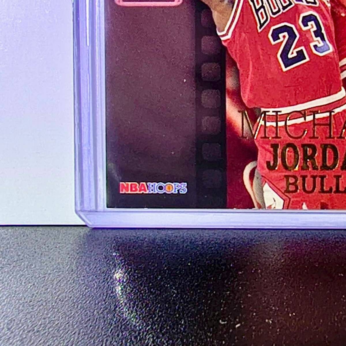 Michael Jordan 1996-97 NBA Hoops Career Best Game #335 Card Chicago Bulls
