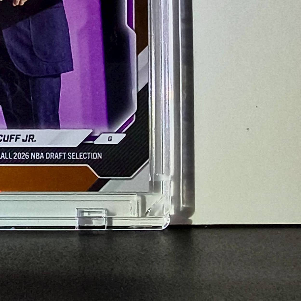 Darius Acuff Jr. Rookie 2026-27 Topps NBA Draft Night Orange Foil 02/25 Kings