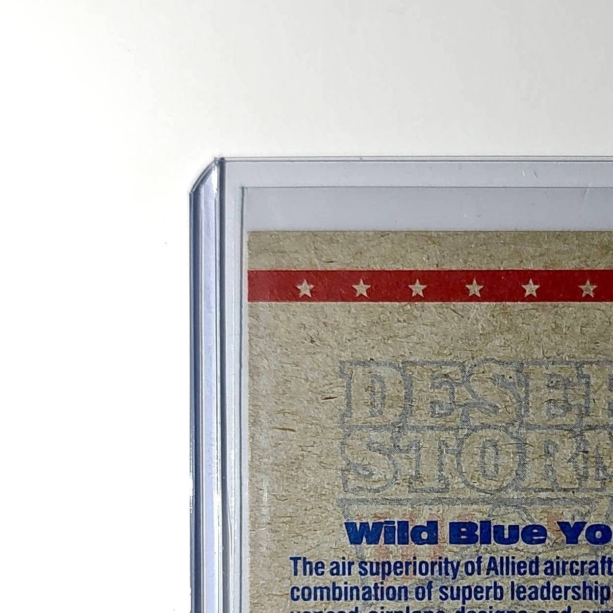 Wild Blue Yonder 1991 Topps Desert Storm #30 Card