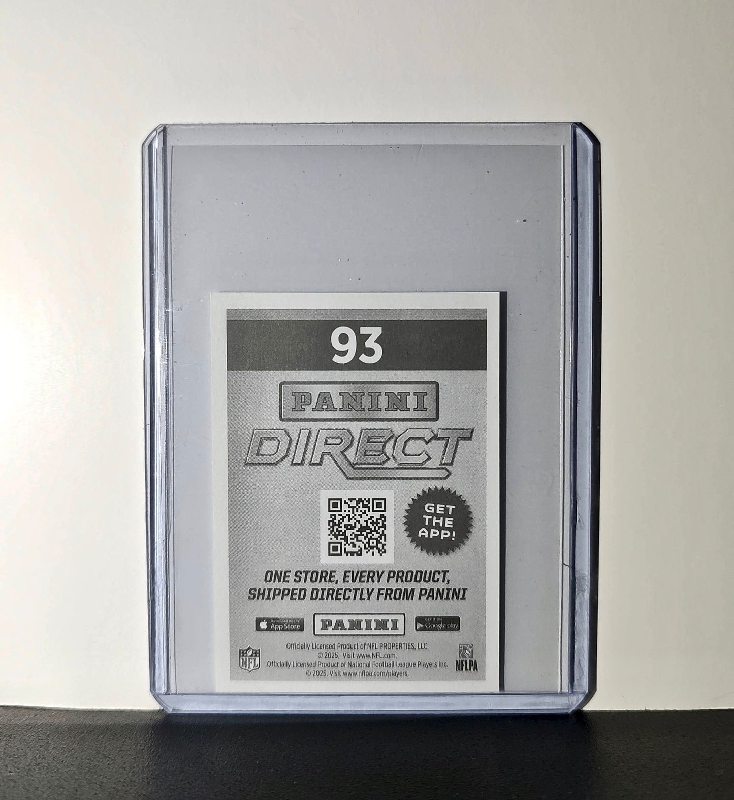 Allen Lazaard 2025 Panini NFL #93 Sticker New York Jets