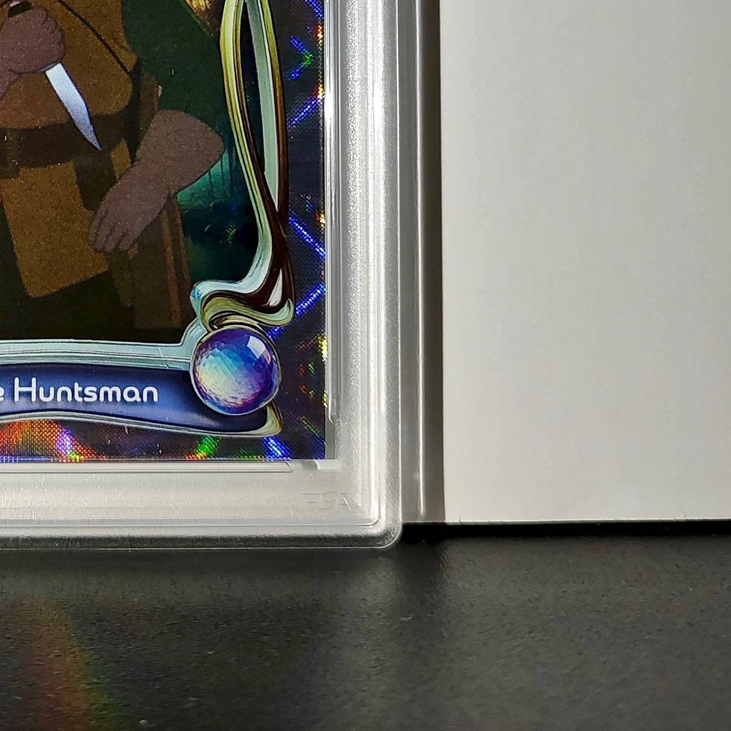 The Huntsman 2025 Topps Disney #3 Winter Snow White and the Seven Dwarfs PSA 8