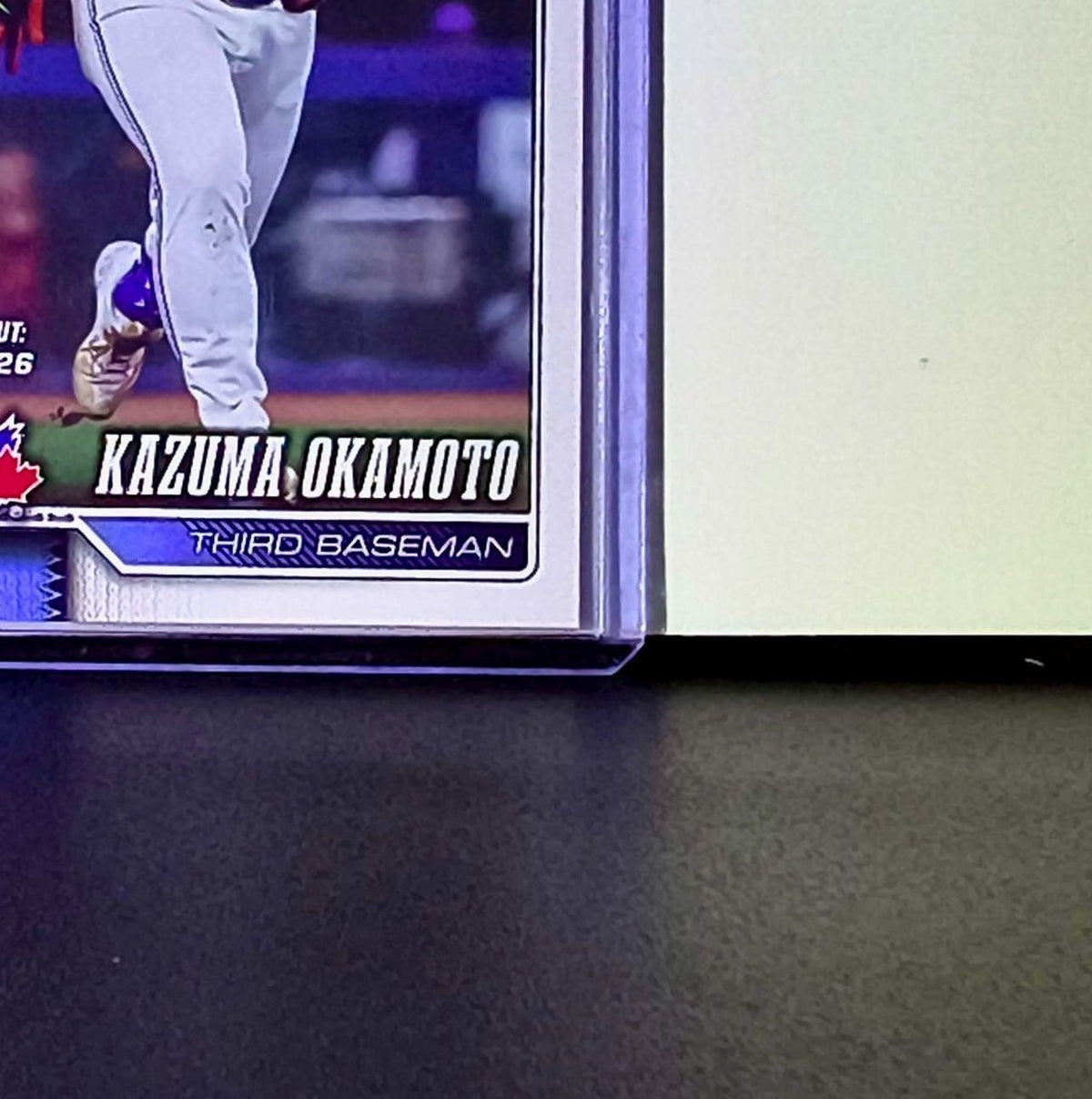 Kazuma Okamoto Rookie 2026 Topps Update MLB #US224 Card Toronto Blue Jays