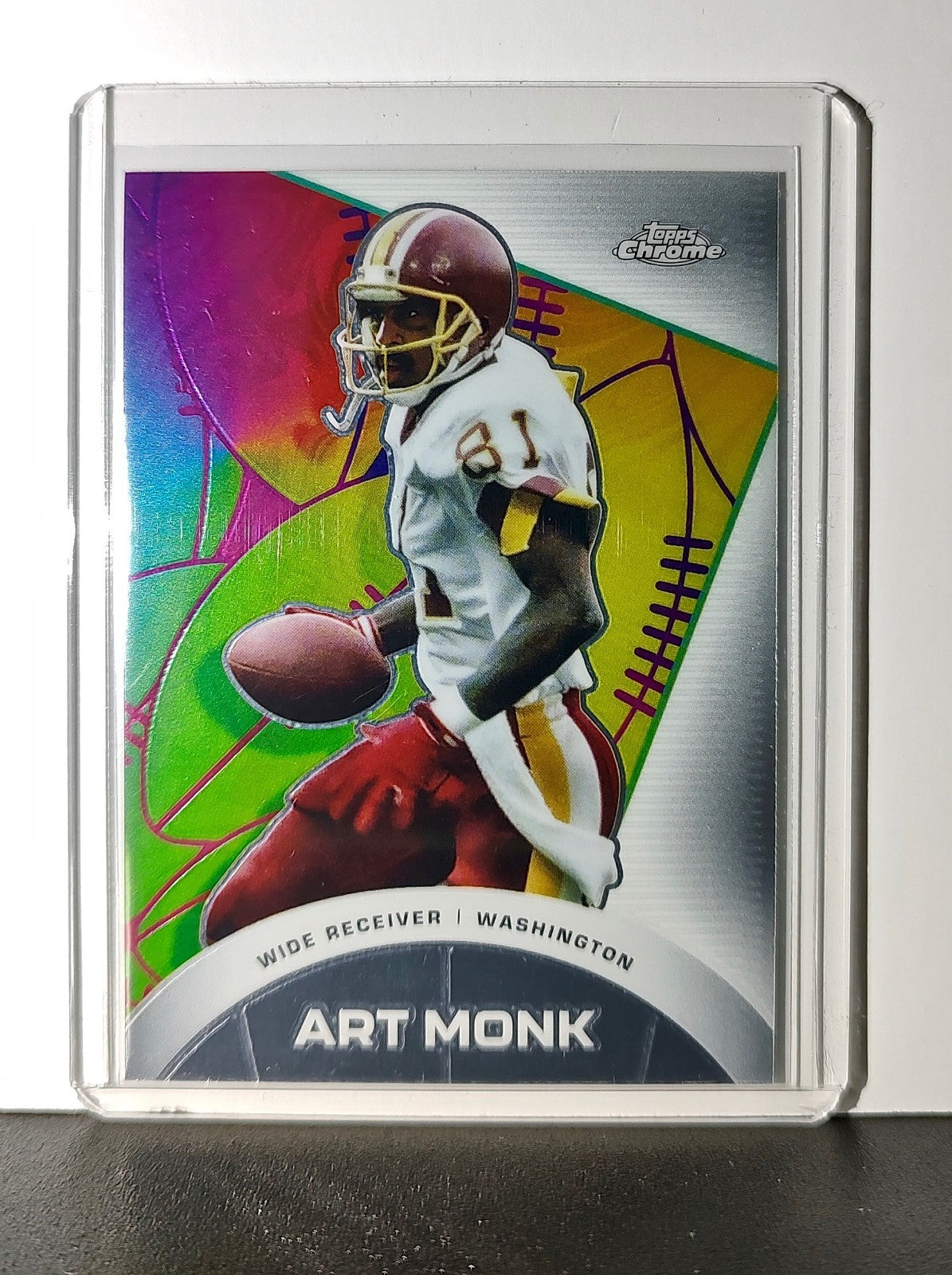 Art Monk 2023 Topps Chrome All-Etch NFL #CAE-8 Card Washington Redskins
