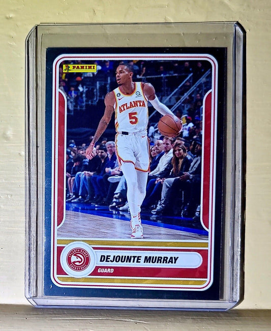 2023-24 Dejounte Murray Panini NBA Basketball #45 Silver Foil Card Atlanta Hawks