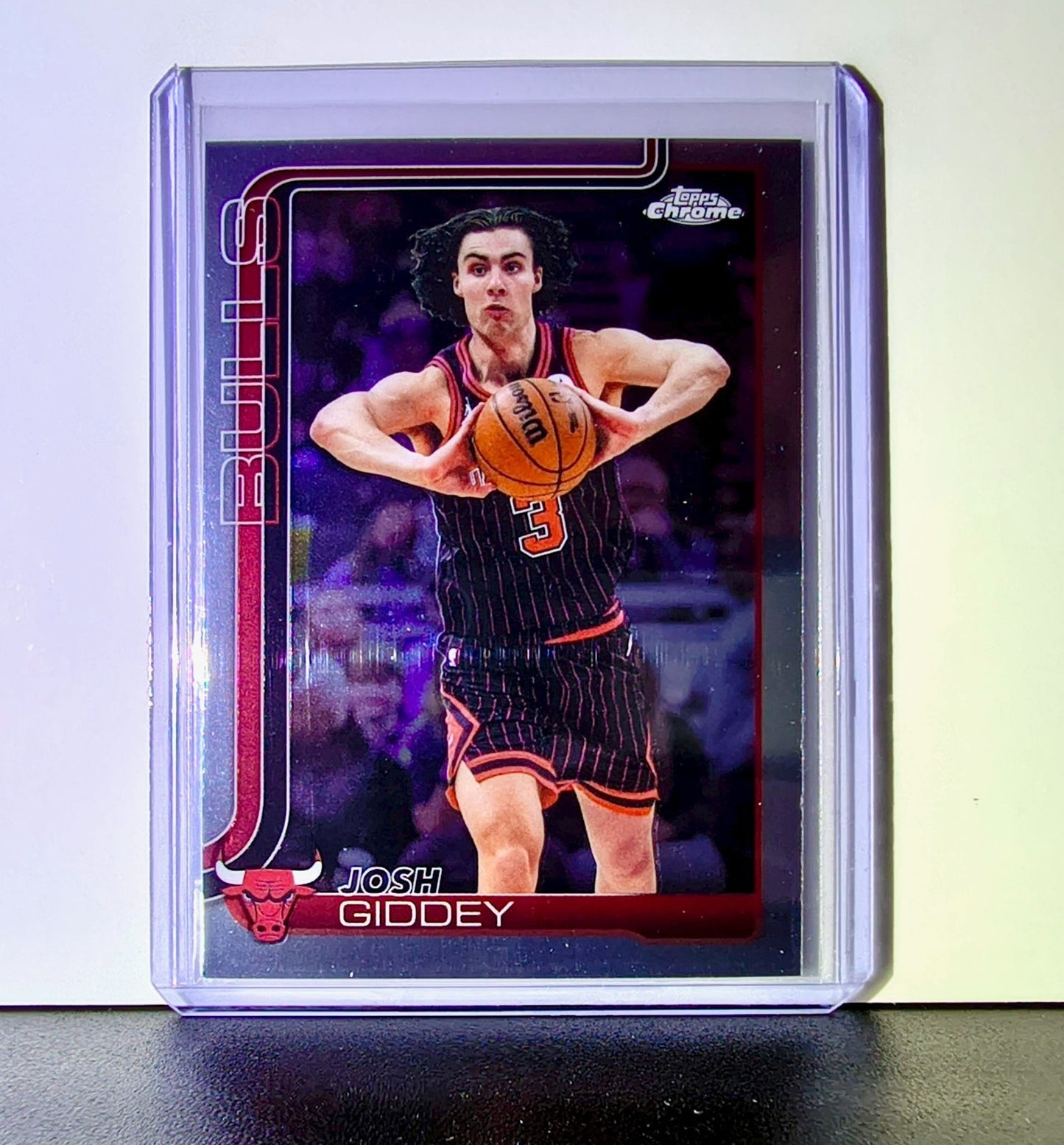 Josh Giddey 2025-26 NBA Topps Chrome Update #118 Basketball Card Chicago Bulls