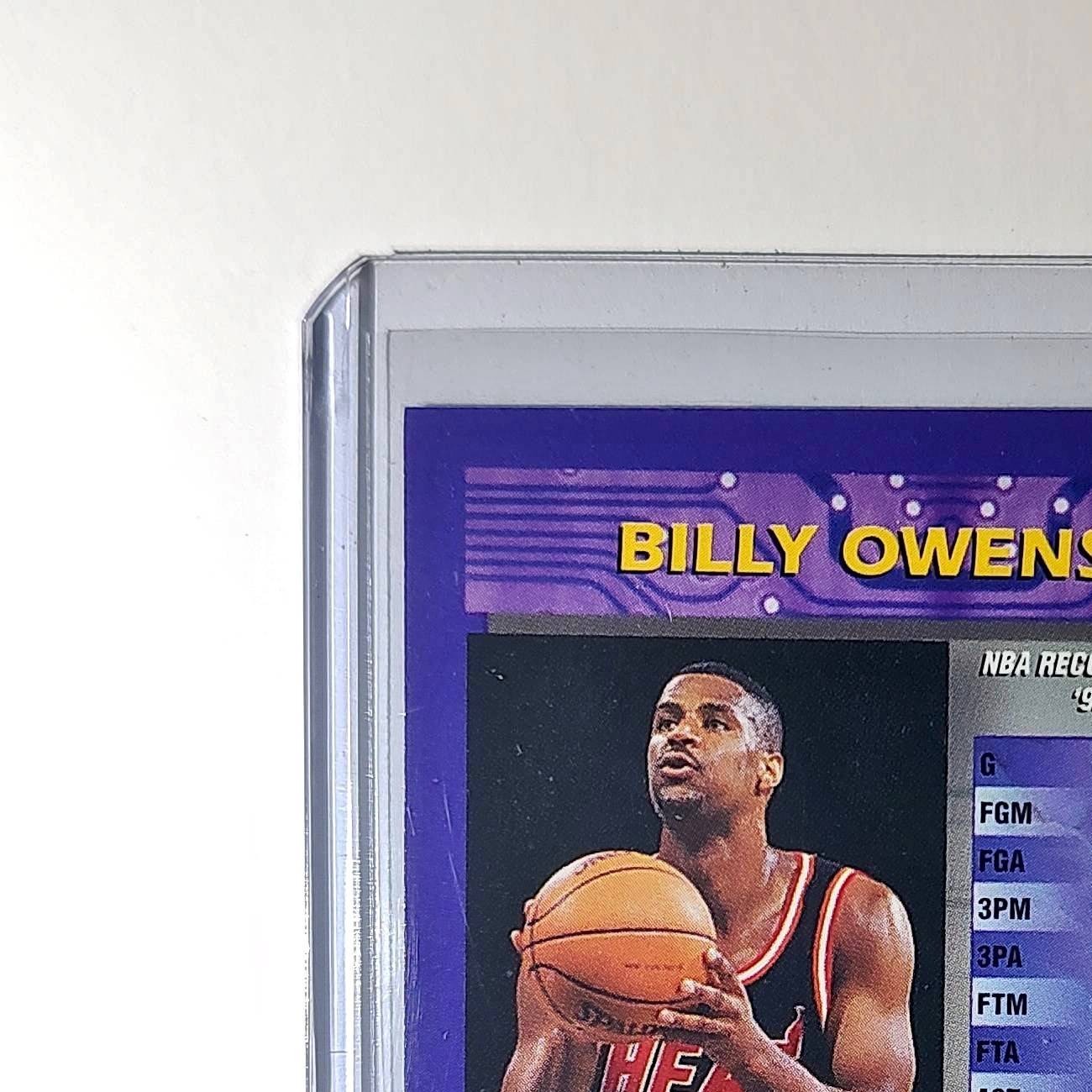 Billy Owens 1994-95 Topps Finest #185 Basketball Card